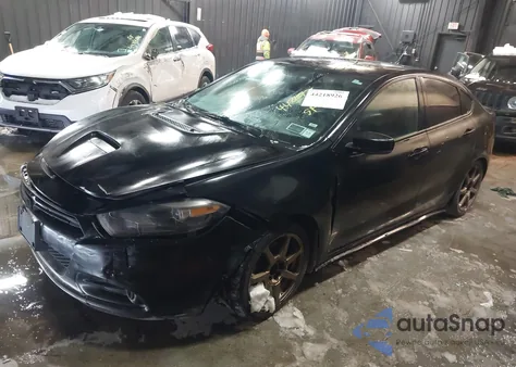 2016 Dodge Dart Gt z USA, uszkodzony, nr VIN 1C3CDFEB1GD593678